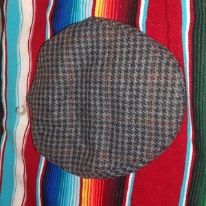 Vtg Jonathan Richard Ireland Jameson Irish Whiskey Newspaper Cabbie Hat Cap S
